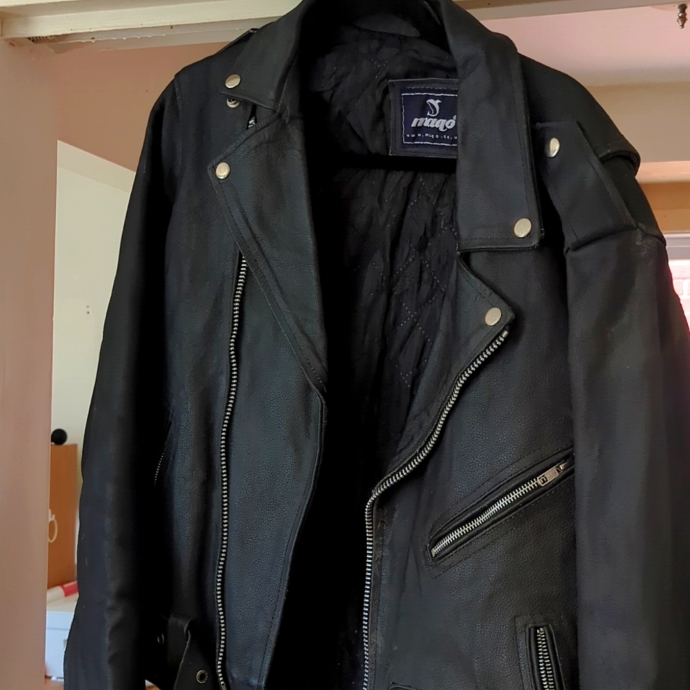 Leather jacket M, made in UK